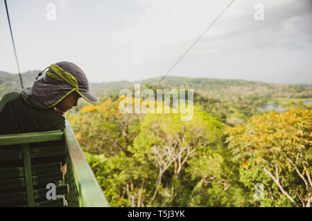 Gamboa Aerial Tram Tour Banque D'Images