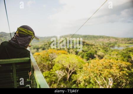 Gamboa Aerial Tram Tour Banque D'Images