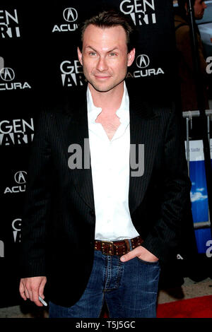 New York, USA. 17 avr, 2007. Christian Slater au 'c'était un homme tranquille' première du film à la Clearview Chelsea West Theatre le 17 avril 2007 à New York, New York. crédit : Steve Mack/S.D. Mack Photos/Alamy Banque D'Images