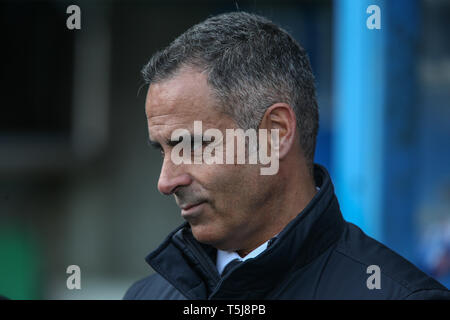 13 avril 2019, stade Madejski, Londres, Angleterre ; Sky Bet Championship, la lecture vs Brentford ; Jose Gomez manager de Reading Crédit : Matt O'Connor/Nouvelles Images, la Ligue de Football anglaise images sont soumis à licence DataCo Banque D'Images