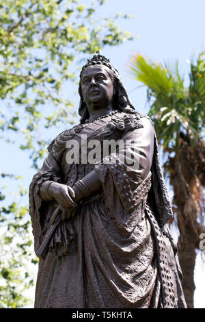 Comme statue de la reine Victoria à Auckland Nouvelle-Zélande Banque D'Images