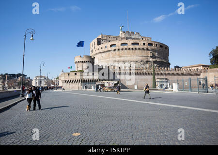 Castel Sant'Angelo, Rome Banque D'Images