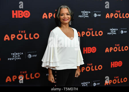 Le film 'Apollo' premiere, arrivées, Tribeca Film Festival soirée d'ouverture, New York, USA - 24 avril 2019- Jonelle Procope Banque D'Images