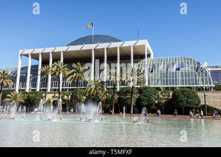 Palau de la Música Valencia Espagne Europe Banque D'Images