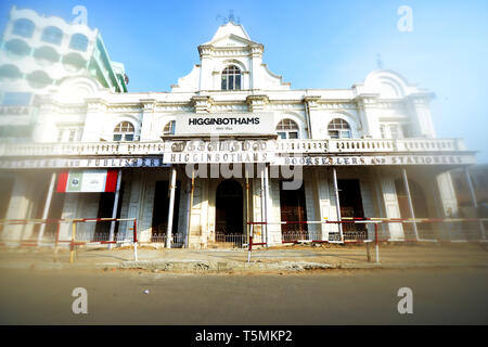 Le Higginbothams book store à Chennai, en Inde. Banque D'Images
