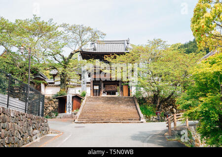 Ehime, Shikoku, JAPON - 22 Avril 2019 : Kosho-ji à l'Uchiko town Banque D'Images