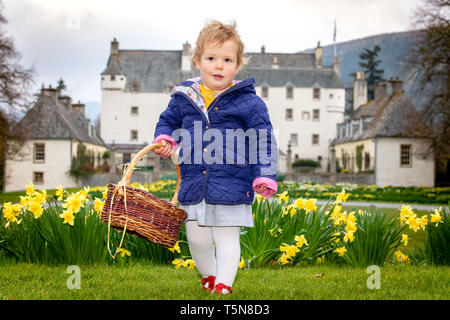 Traquair Easter Banque D'Images