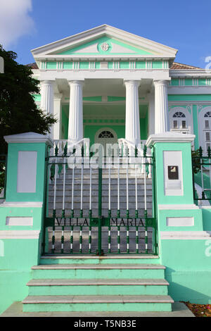 Une villa à Willemstad sur Curacao - Caraïbes Banque D'Images