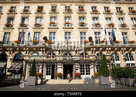 Grand Hotel de Bordeaux, Gironde, France. Banque D'Images