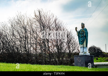 BALLYMACKILDUFF, KILCLOONEY, Donegal / IRLANDE - 27 février 2019 : l'église de Saint AY appartient au diocèse de Raphoe Banque D'Images