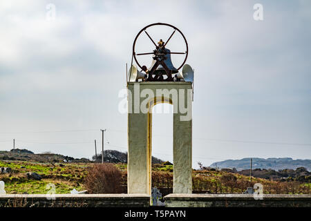 BALLYMACKILDUFF, KILCLOONEY, Donegal / IRLANDE - 27 février 2019 : l'église de Saint AY appartient au diocèse de Raphoe Banque D'Images