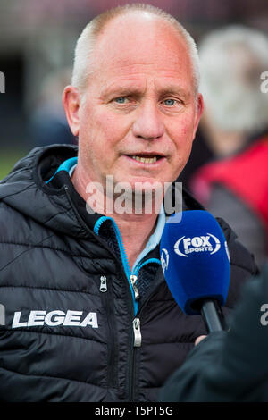 - NEC NIMÈGUE, FC Twente, football, Keuken Kampioen Divisie, saison 2018-2019, 26-04-2019, Stadium de Goffert, NEC coach Ron de Groot Banque D'Images