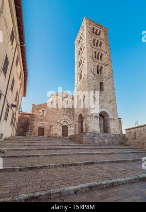 Anagni (Italie) - un peu de ville médiévale dans la province de Frosinone, célèbre pour être la "Ville des Papes" ; il a été la résidence du Pape de Rome Banque D'Images