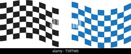 Logo du modèle et le symbole du drapeau vector Illustration de Vecteur