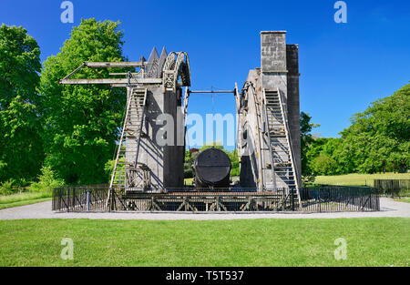 L'Irlande, dans le comté d'Offaly, Birr Castle maison actuelle du 7ème comte de Rosse, le grand télescope. Banque D'Images