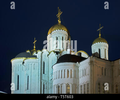 Cathédrale de la Dormition (Cathédrale de l'Assomption) à Vladimir. La Russie Banque D'Images