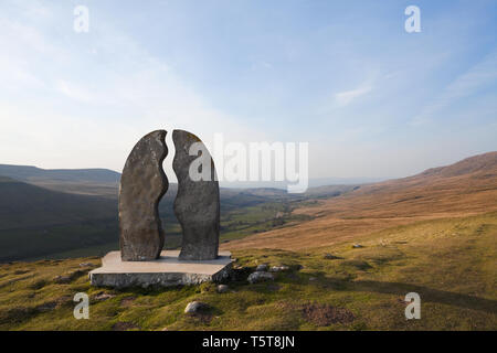 Couper l'eau au-dessus de Mallerstang, Cumbria Banque D'Images