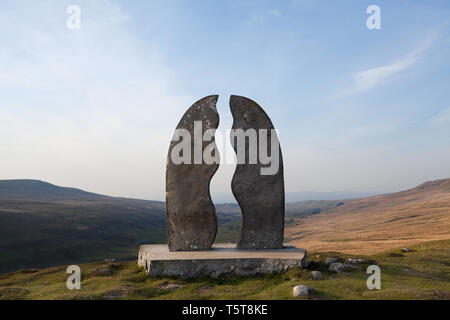 Couper l'eau au-dessus de Mallerstang, Cumbria Banque D'Images