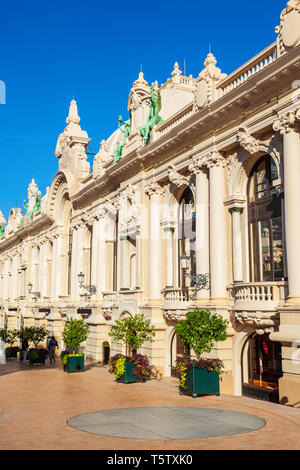 Bâtiment de style classique à la place Place du Casino de Monte Carlo à Monaco Banque D'Images