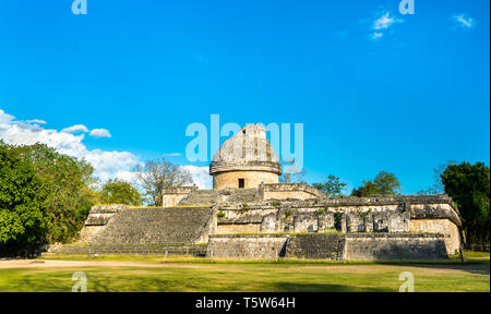 El Caracol observatoire maya à Chichen Itza au Mexique Banque D'Images
