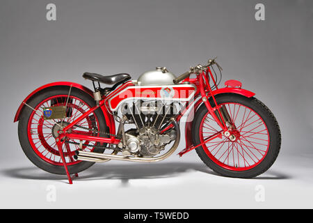 Moto d'epoca 500 Motoborgo fabbrica : Borgo modello : 500 dans fabbricata : Italia - Torino anno di costruzione : 1922 conditions : restaura Banque D'Images