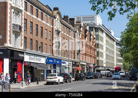 Kings Road, Chelsea, le quartier royal de Kensington et Chelsea, Greater London, Angleterre, Royaume-Uni Banque D'Images