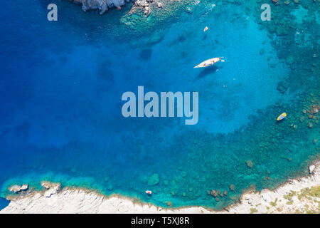 La Grèce, Rhodes, Anthony Quinn Bay Banque D'Images