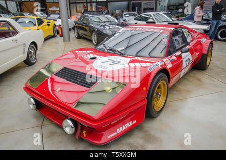 Classic Car Museum à Düsseldorf, Allemagne. Banque D'Images