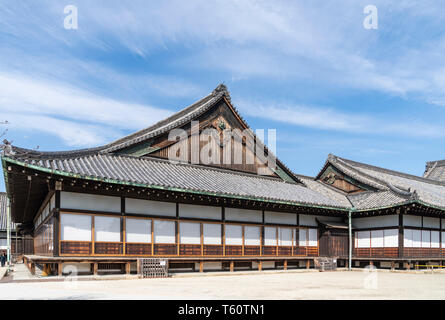 Château de Nijō, Nakagyo-ku, Kyoto, Japon. Ninomaru palace. Banque D'Images