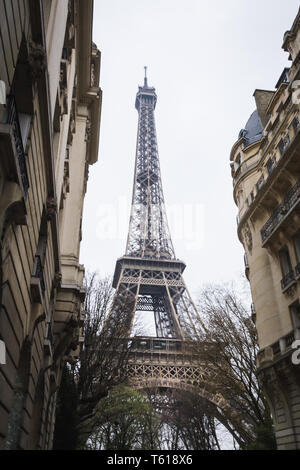 Les coulisses de l'architecture et bâtiments de Paris en France Banque D'Images