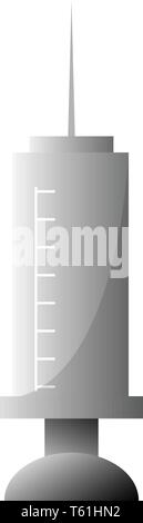 Vector illustration simple d'une injection sur un fond blanc Illustration de Vecteur