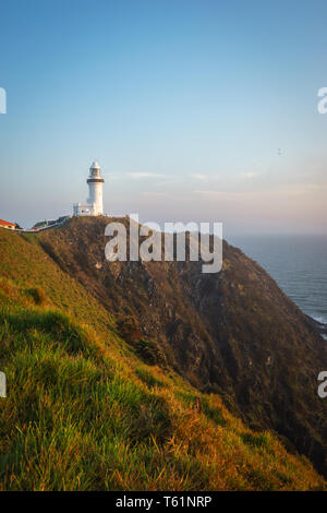 Sunsrise au phare de Byron Bay, New South Wales, Australie Banque D'Images