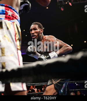 Las Vegas, NV, USA. Apr 27, 2019. ***Couverture maison*** Robert Easter Jr vs Rances Marguerite à la Chelsea à The Cosmopolitan of Las Vegas à Las Vegas, NV le 27 avril 2019. Crédit : Erik Kabik Photography/media/Alamy Punch Live News Banque D'Images