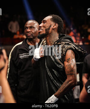 Las Vegas, NV, USA. Apr 27, 2019. ***Couverture maison*** Robert Easter Jr vs Rances Marguerite à la Chelsea à The Cosmopolitan of Las Vegas à Las Vegas, NV le 27 avril 2019. Crédit : Erik Kabik Photography/media/Alamy Punch Live News Banque D'Images