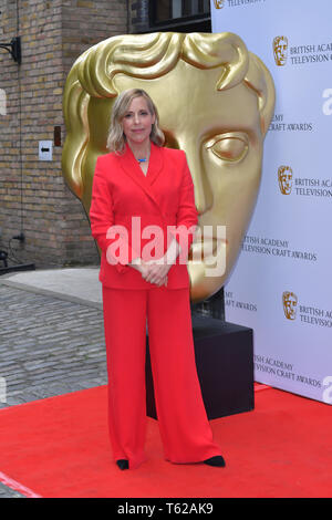 Londres, Royaume-Uni. Apr 28, 2019. Mel Giedroyc Arrivers à la British Academy Television Craft Awards le 28 avril 2019, Londres, Royaume-Uni. Credit Photo : Alamy/Capital Live News Banque D'Images