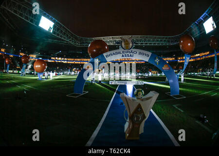 Sao Paulo, Brésil. Apr 28, 2019. Sao Paulo - SP - 04/28/2019 - 2019, un Brésilien Palmeiras x Fortaleza Photo : Marcello Zambrana/AGIF : Crédit AGIF/Alamy Live News Banque D'Images