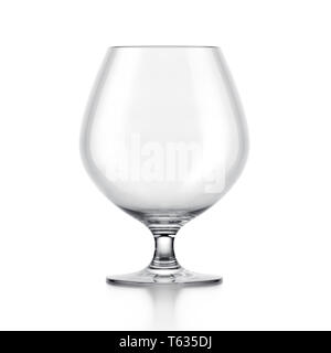 Verre de Cognac Banque D'Images