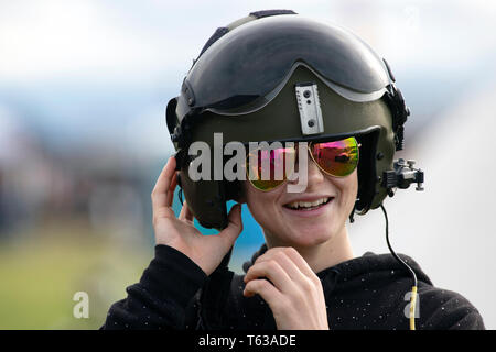 Photo par Tim Cuff - 20 avril 2019 - Le spectacle aérien Omaka, Blenheim, Nouvelle-Zélande Banque D'Images