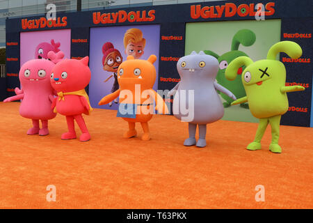 27 avril, 2019 - Los Angeles, CA, USA - LOS ANGELES - APR 27 : UglyDolls au ''UglyDolls'' Premiere du Regal LA Live le 27 avril 2019 à Los Angeles, CA (crédit Image : © Kay Blake/Zuma sur le fil) Banque D'Images