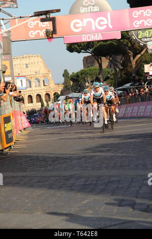 101e Giro d'Italia 2018 - Roma l'étape finale Banque D'Images