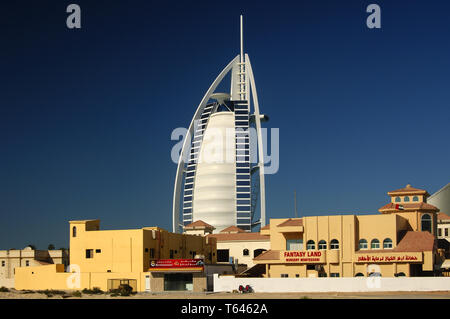 Hôtel Burj al Arab à Dubaï Banque D'Images