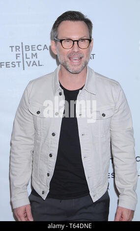 28 avril 2019 Christian Slater assister 2019 Tribeca plat persents un adieu à M. Robot--2019 Tribeca Film Festival au Printemps Studio à New York le 28 avril 2019 Credit:RW/MediaPunch Banque D'Images