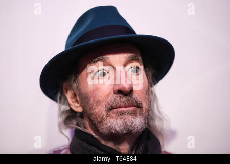 New York, New York, USA. Apr 28, 2019. Acteur et voix de plusieurs personnages Harry Shearer assiste à ''Tribeca TV : Les Simpsons 30e anniversaire'' au cours de la 2019 Tribeca Film Festival au CCMB Tribeca PAC le 28 avril 2019 à New York. Crédit : William Volcov/ZUMA/Alamy Fil Live News Banque D'Images