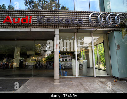 Kolkata, Bengale occidental, Inde. Apr 21, 2019. Audi AG showroom vu de Kolkata. Credit : Avishek Das/SOPA Images/ZUMA/Alamy Fil Live News Banque D'Images