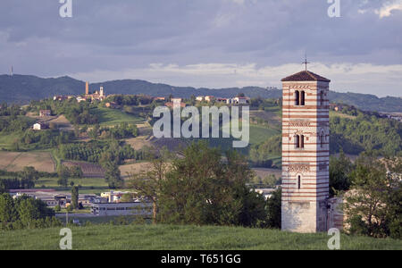 San Nazario e Celso, Montechiaro, Piémont, Italie Banque D'Images