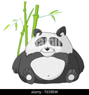 Personnage de Panda Banque D'Images