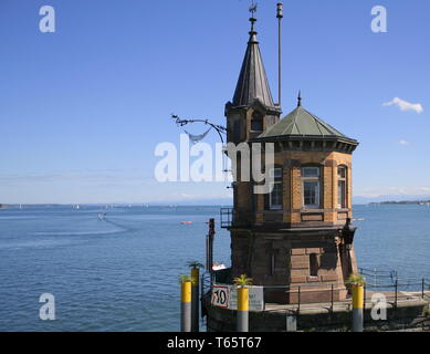 Le lac de Constance, Allemagne du Sud, d'avant-pays alpin Banque D'Images