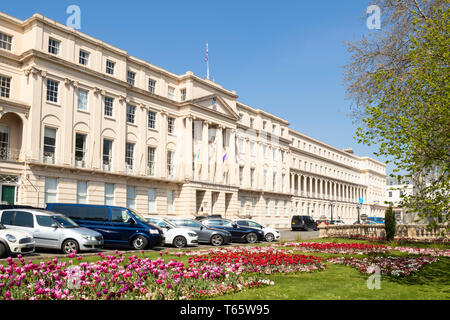 Cheltenham Borough Council Bureaux municipaux sur la Promenade promenade Cheltenham, Gloucestershire Cheltenham Spa England UK GO Europe Banque D'Images