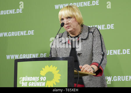 Claudia Roth, président de l'Alliance 90/Les Verts Pa Banque D'Images