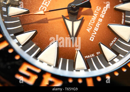 Images d'une 2e génération orange monster seiko fang Banque D'Images